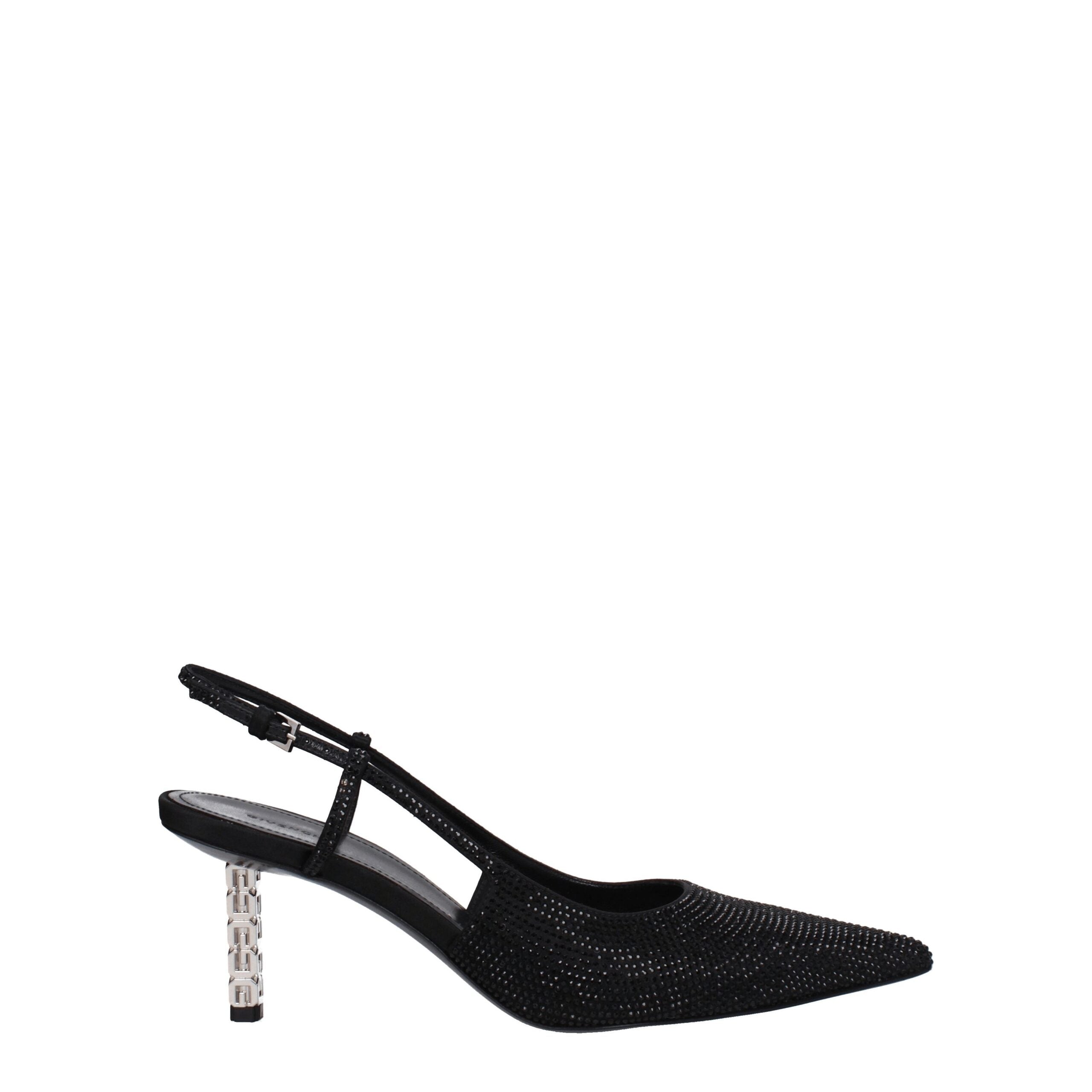 Givenchy Black Fabric Sandal